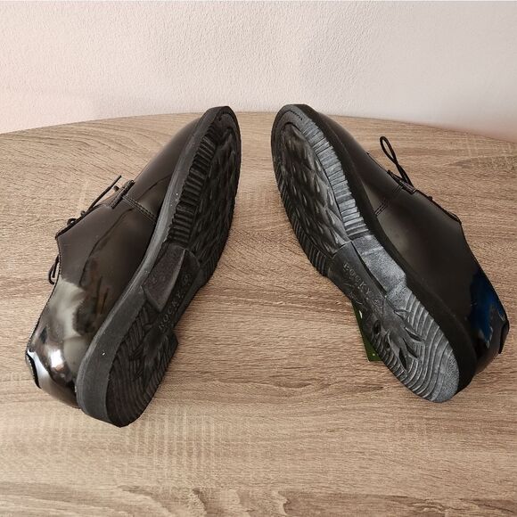 ROCKY SHOES MEN'S SIZE 10 1/2W BLACK PATENT LEATHER. - Picture 4 of 5